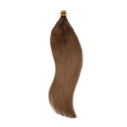 Włosy naturalne doczepiane na ringi 50cm 0,5g - kolor #8