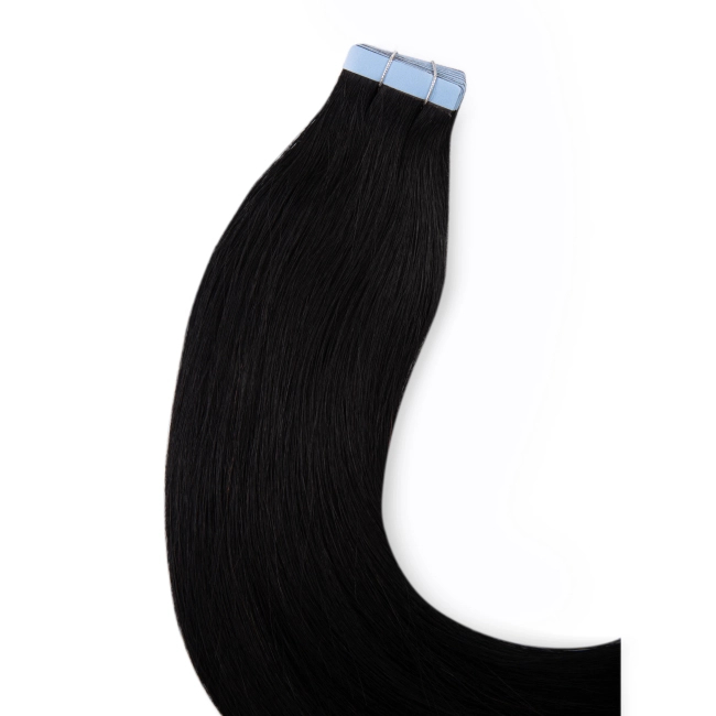 Włosy naturalne doczepiane Tape On 60cm - kolor #1