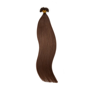 Włosy naturalne doczepiane na keratynę 50cm 0,8g 20 sztuk - kolor #6
