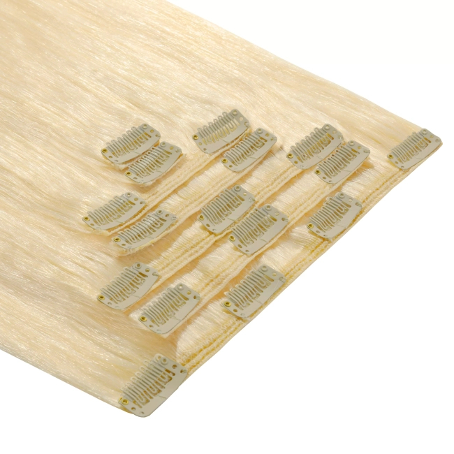 Włosy naturalne doczepiane Clip In 50cm 140 gram - kolor #613