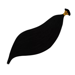 Włosy naturalne doczepiane Seria MAGIC Mini Bondes Flat 40cm 0,6g 20szt - Kolor #1