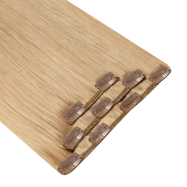 Włosy naturalne doczepiane Clip In 50cm 60 gram - kolor #18