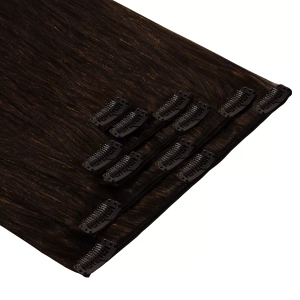 Włosy naturalne doczepiane Clip In 50cm 70 gram - kolor #1B