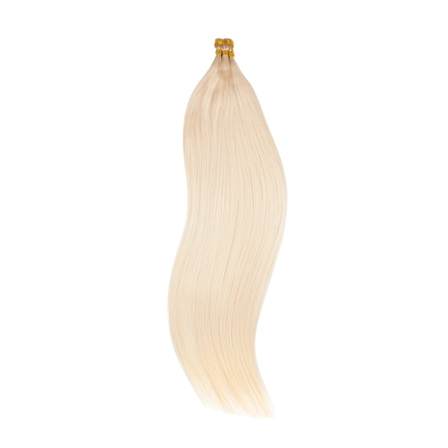 Włosy naturalne doczepiane na ringi 60cm 0,8g - kolor #60