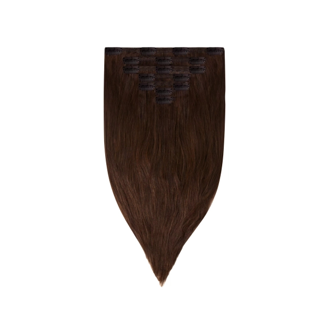 Włosy naturalne doczepiane Clip In 50cm 100 gram - kolor #4