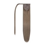 Włosy naturalne doczepiane Seria MAGIC Kucyk Kitka 50cm 100 gram - Kolor #8 Kawa