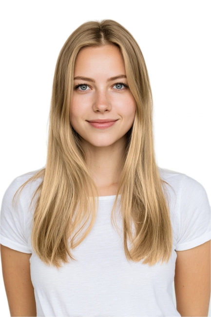 Włosy naturalne doczepiane Kucyk Kitka 40cm 65 gram - kolor #24