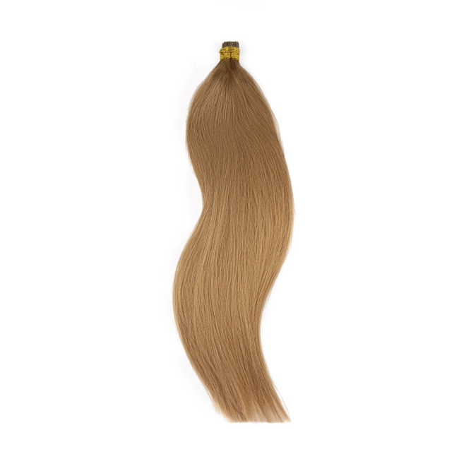 Włosy naturalne doczepiane na ringi 50cm 0,5g - kolor #12