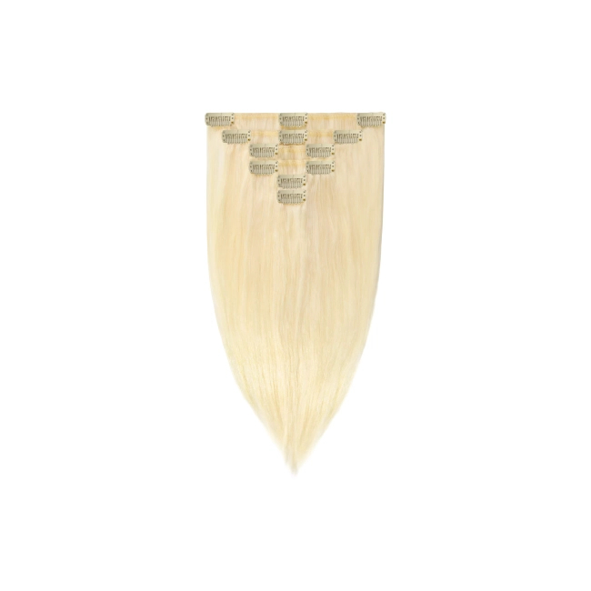 Włosy naturalne doczepiane Clip In 40cm 70 gram - kolor #60