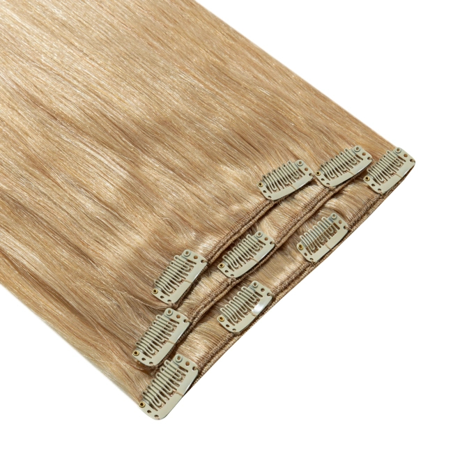 Włosy naturalne doczepiane Clip In 50cm 60 gram - kolor #24