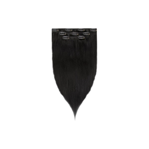 Włosy naturalne doczepiane Clip In 40cm 60 gram - kolor #1