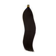 Włosy naturalne doczepiane na ringi 40cm 0,6g - kolor #1B
