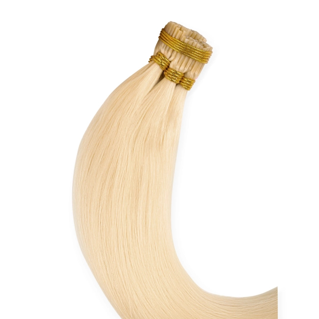 Włosy naturalne doczepiane na ringi 50cm 0,8g - kolor #613