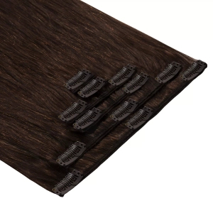 Włosy naturalne doczepiane Clip In 50cm 70 gram - kolor #2