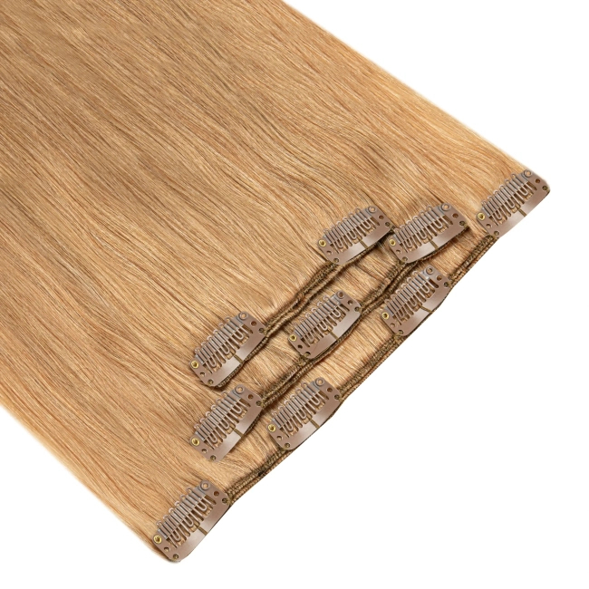 Włosy naturalne doczepiane Clip In 40cm 60 gram - kolor #27