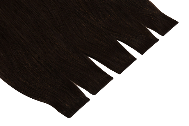 Włosy naturalne doczepiane Seria MAGIC Invisible Tape On 40cm - Kolor #1B