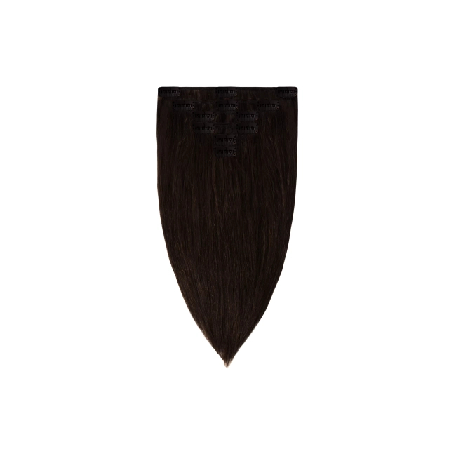 Włosy naturalne doczepiane Clip In 40cm 70 gram - kolor #1B