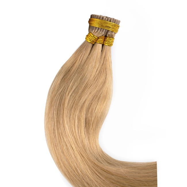 Włosy naturalne doczepiane na ringi 60cm 0,8g - kolor #16