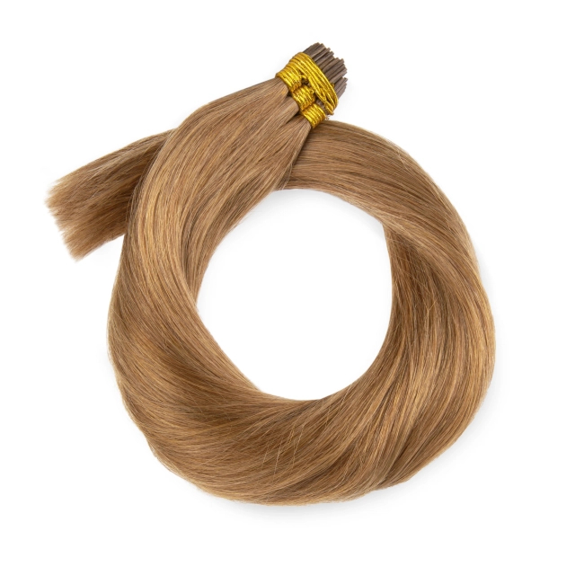 Włosy naturalne doczepiane na ringi 50cm 0,5g - kolor #12