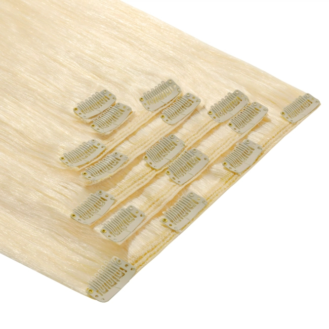Włosy naturalne doczepiane Clip In 50cm 100 gram - kolor #60