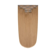 Włosy naturalne doczepiane Seria MAGIC Bezszwowe Ukryte Clip In 50cm 120 gram - Kolor #12 Chłodny Brąz