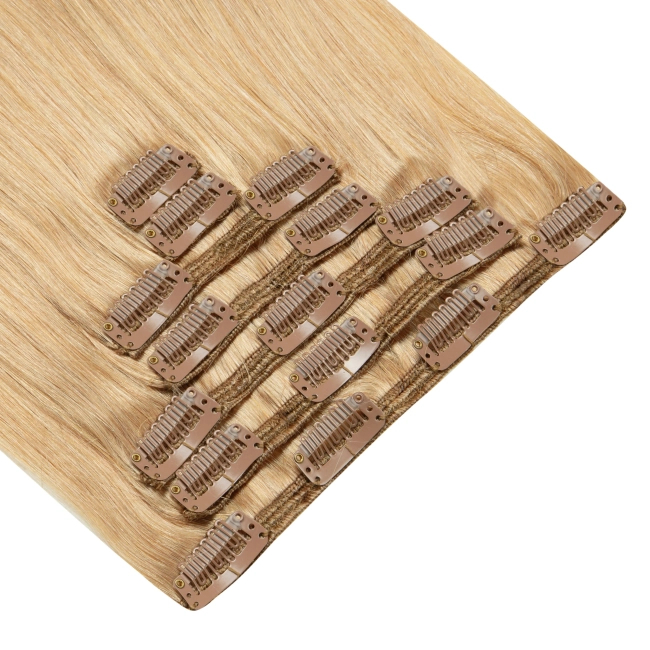 Włosy naturalne doczepiane Clip In 50cm 100 gram - kolor #18