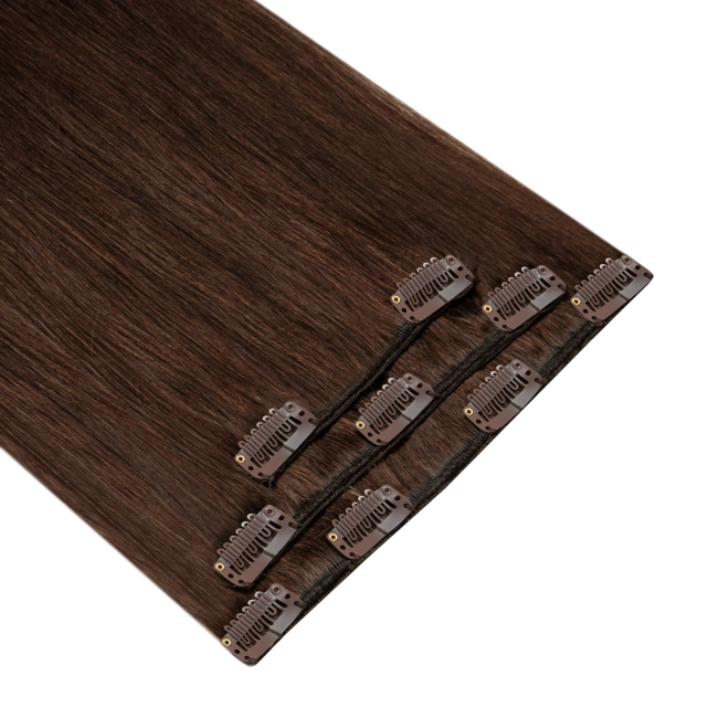 Włosy naturalne doczepiane Clip In 60cm 70 gram - kolor #2