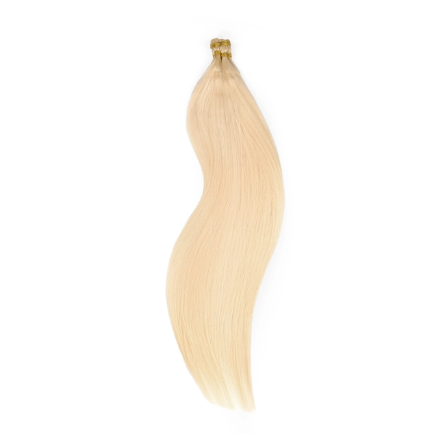 Włosy naturalne doczepiane na ringi 60cm 0,8g - kolor #613