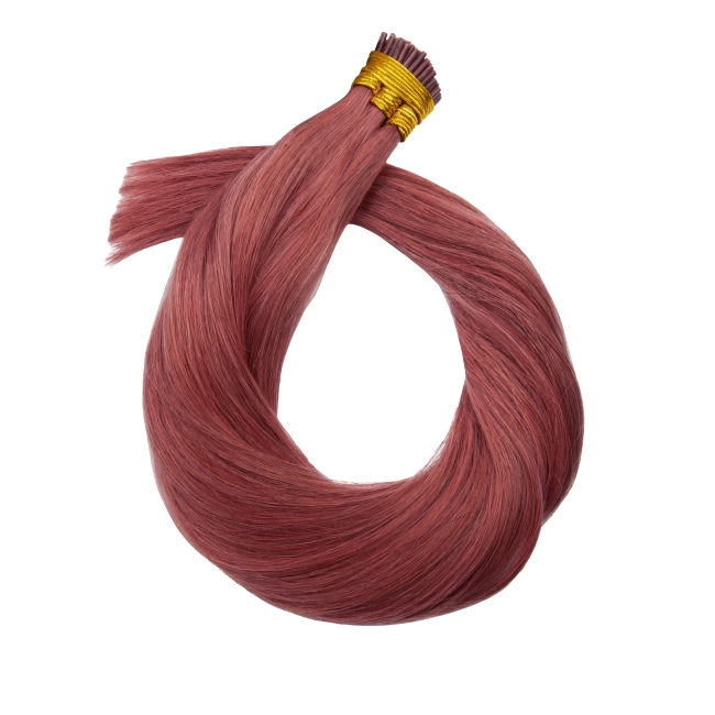 Włosy naturalne doczepiane na ringi 50cm 0,8g - kolor #33