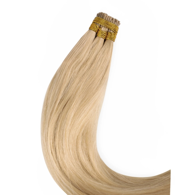 Włosy naturalne doczepiane na ringi 50cm 0,8g - kolor #24