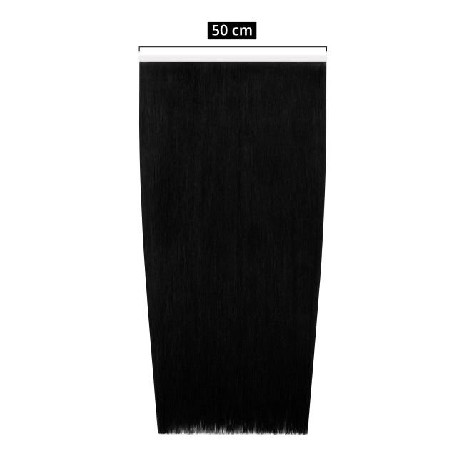 Włosy naturalne doczepiane Seria MAGIC Taśmy Bio Tape 50cm 80 gram - Kolor #1